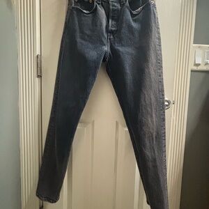 Levi's Black Wedgie Fit Jeans